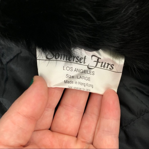 Genuine Rabbit Fur Jacket - Picture 4 of 8